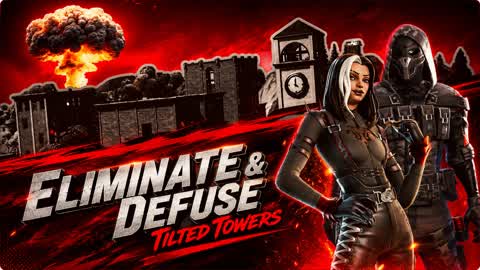 Eliminate and Defuse: Tilted Towers