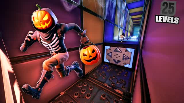 👻SIMPLE 25 LEVEL HALLOWEEN DEATHRUN🎃