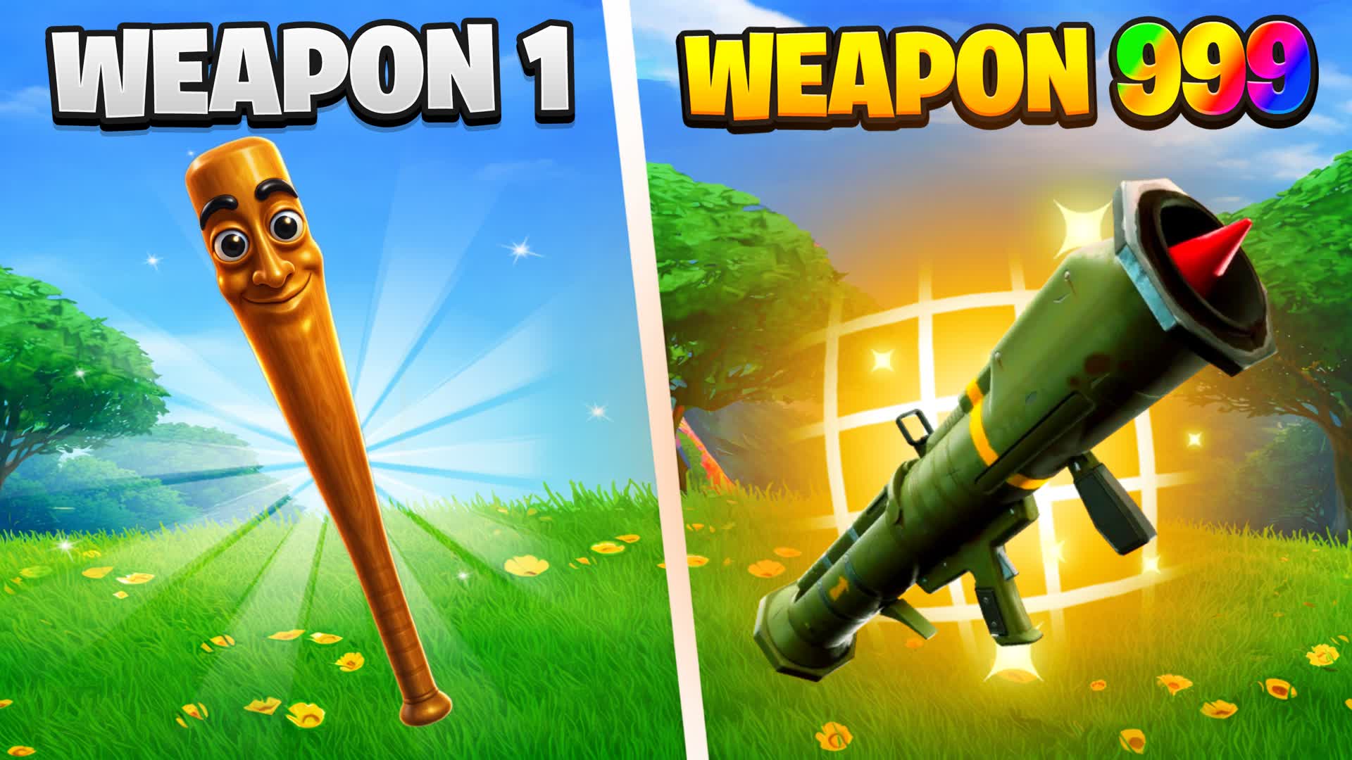 FUN MEME GUN GAME 🤣 ONE SHOT 🎯
