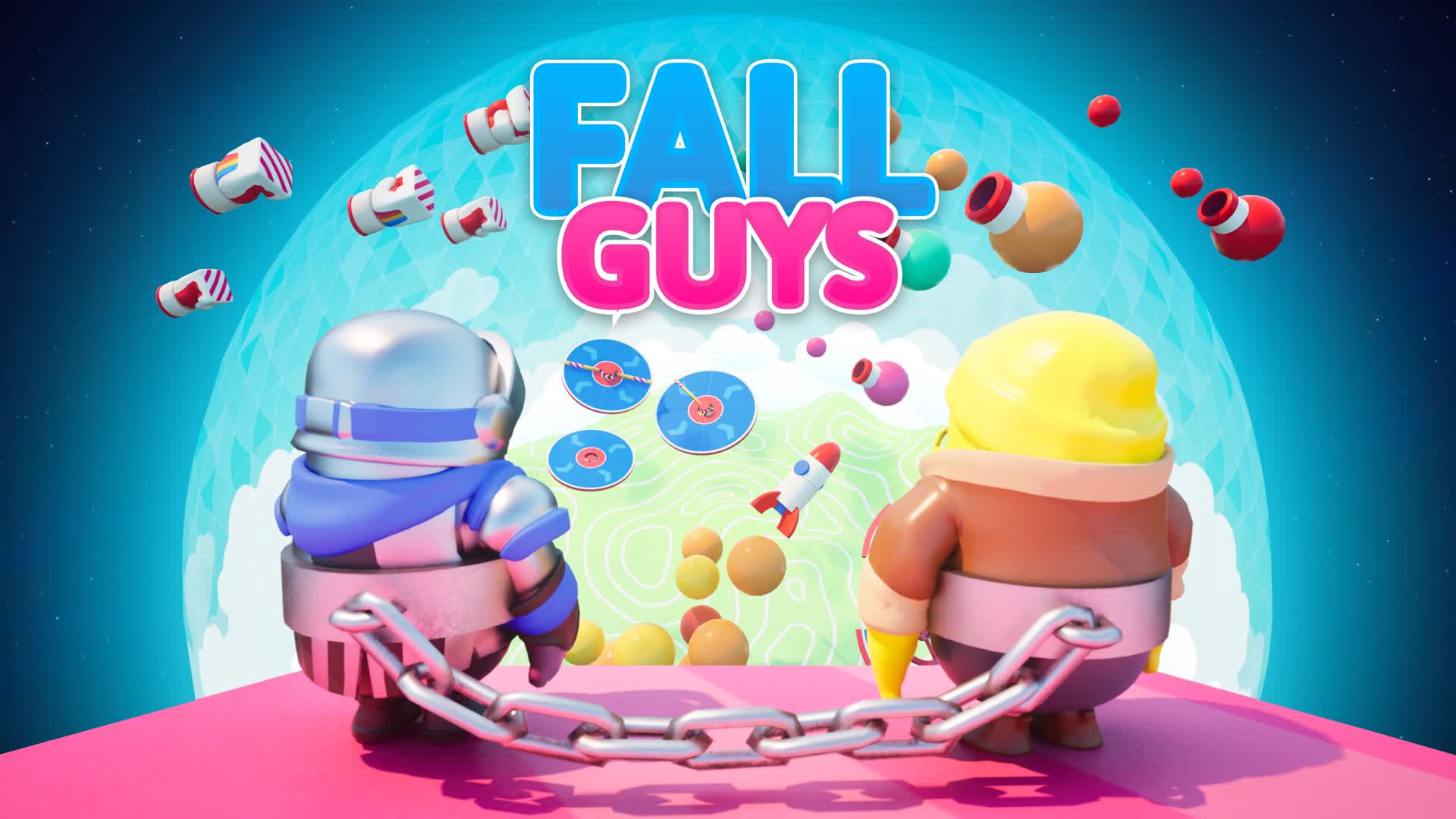 Fall Guys Chained Together 🔗