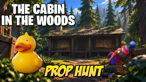 THE CABIN IN THE WOODS - PROP HUNT 🏕️