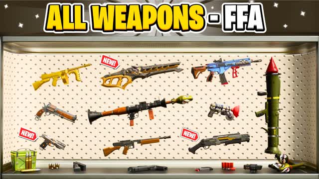 ⭐ 1V1 ALL WEAPONS - FFA ⭐
