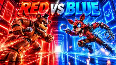 👻 MEGA RED VS BLUE [HORROR] 🔴🔵