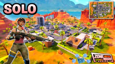 (Solo👤) Paradise Zone Wars [Series] — FN Maps Stats