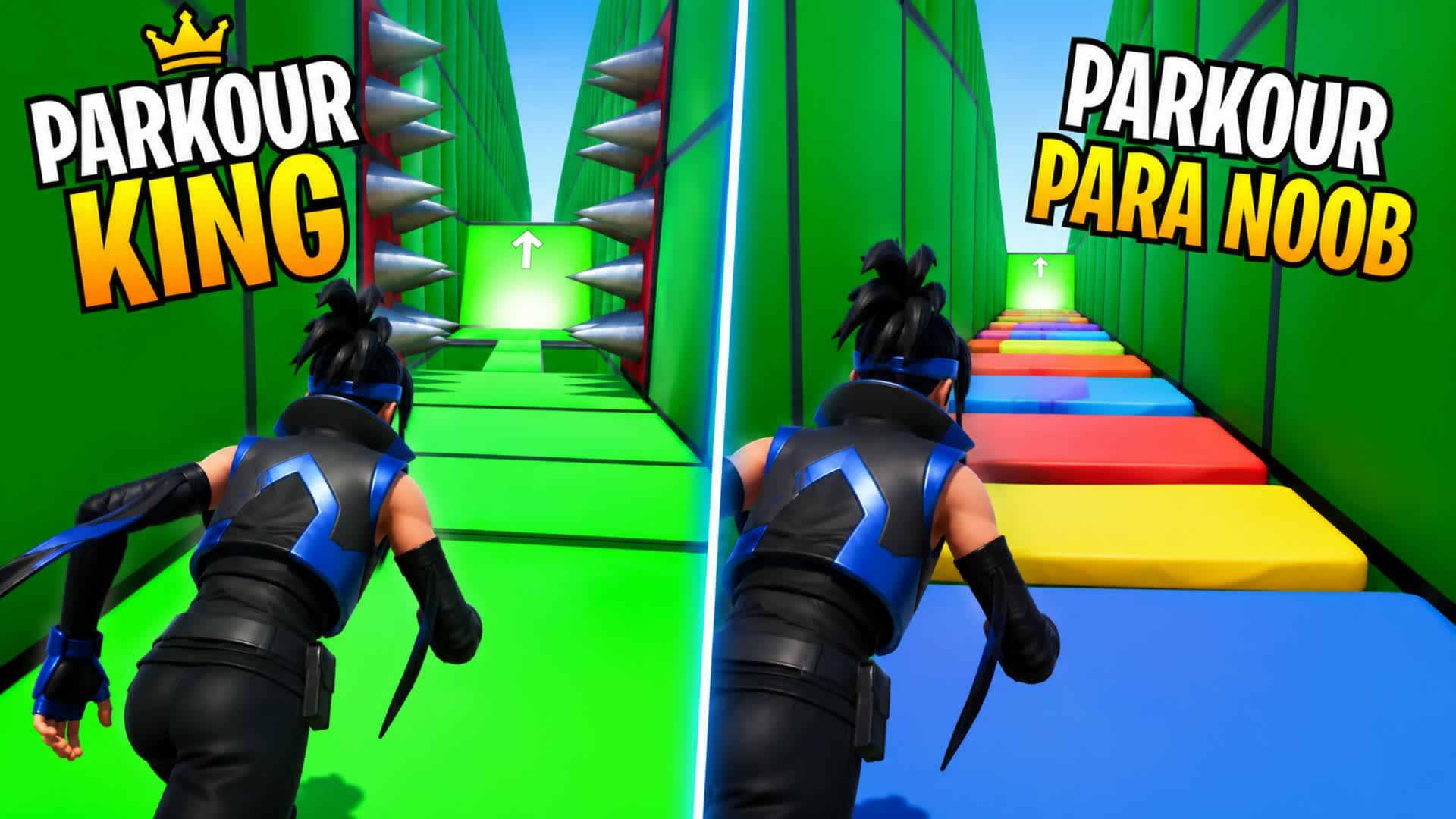 Parkour King - Mapa Facil para Noob