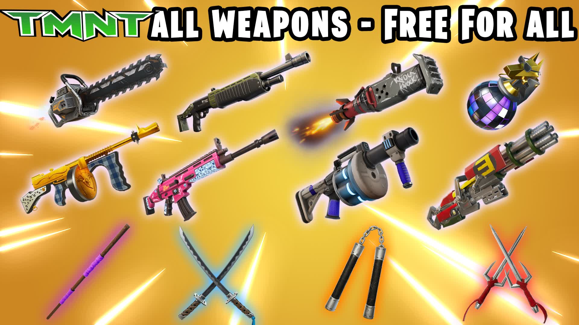 TMNT - ALL IN ONE WEAPONS FFA VS PVP 9870-9415-9666 by faza