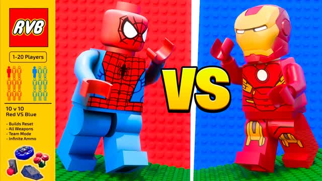 I3G0 RED VS BLUE🧱