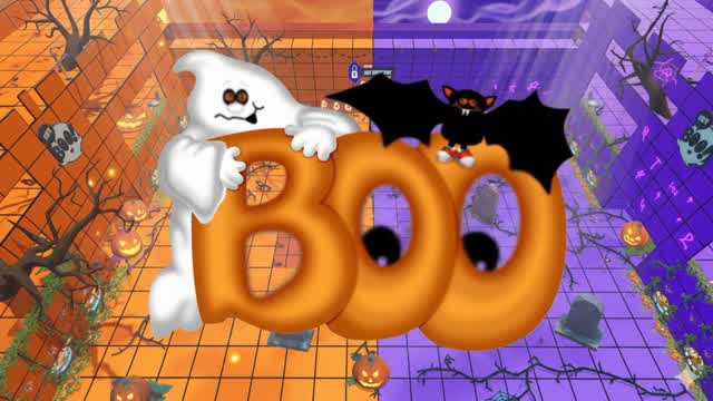 BOO! Purple vs Orange