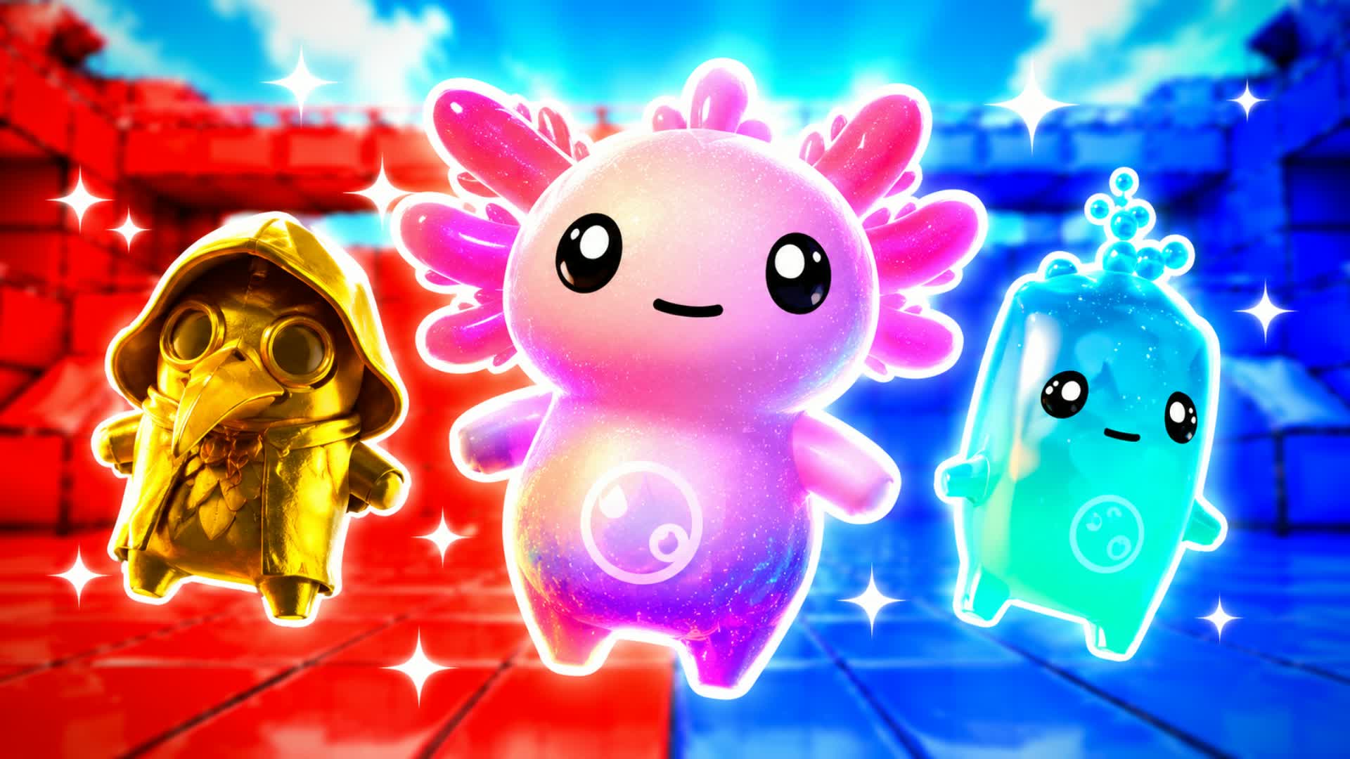 BRAINROT SUMMER SPRITE RED VS BLUE 🔴🔵
