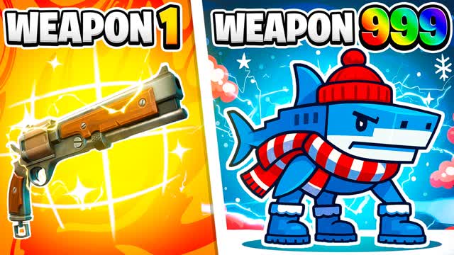 ❄️WINTER SUPER 🔫GUN GAME🎯ONE SHOT