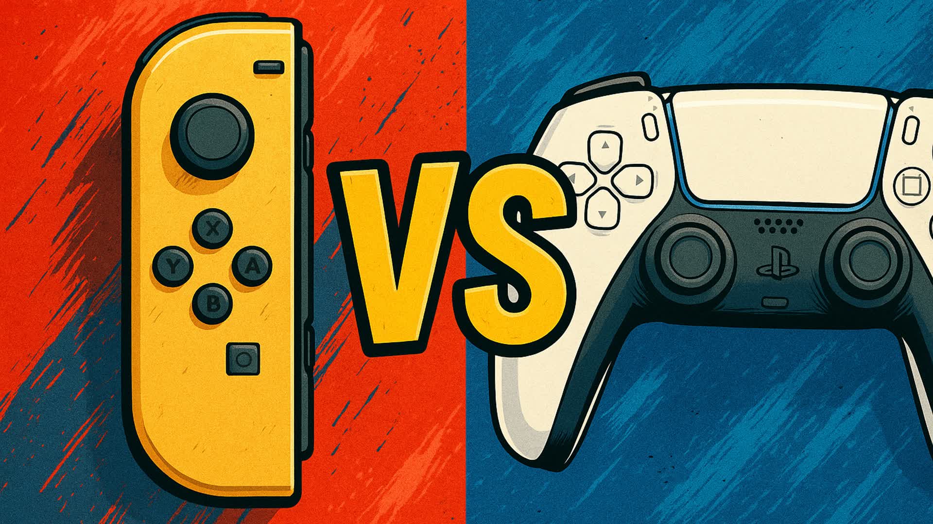 🔴 DUALSENSE VS JOY-CON 🔵 FIGHT