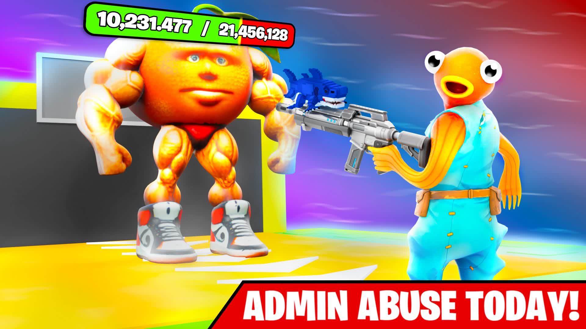 SHOOT THE BRAINROT [ADMIN ABUSE]