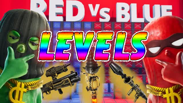 redvsblue levels