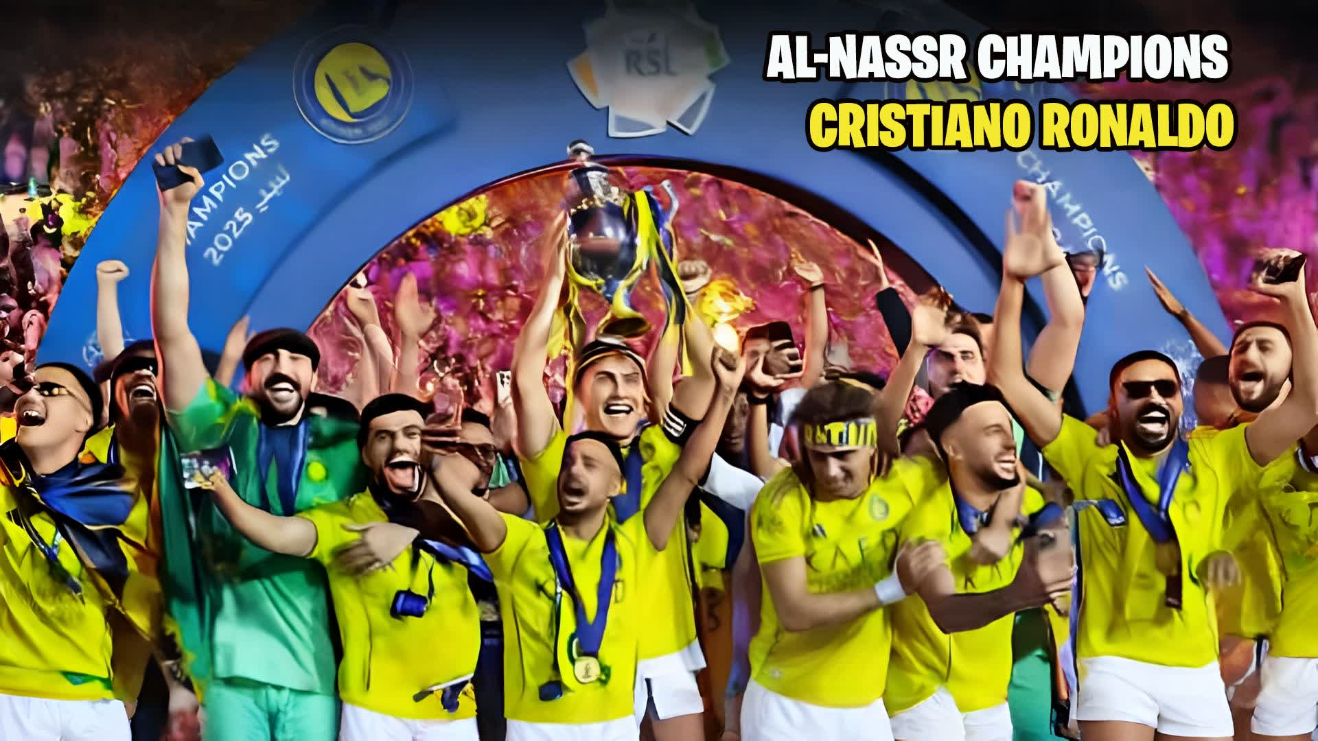 السعودية ALNASSR RONALDO CHAMPIONS النصر