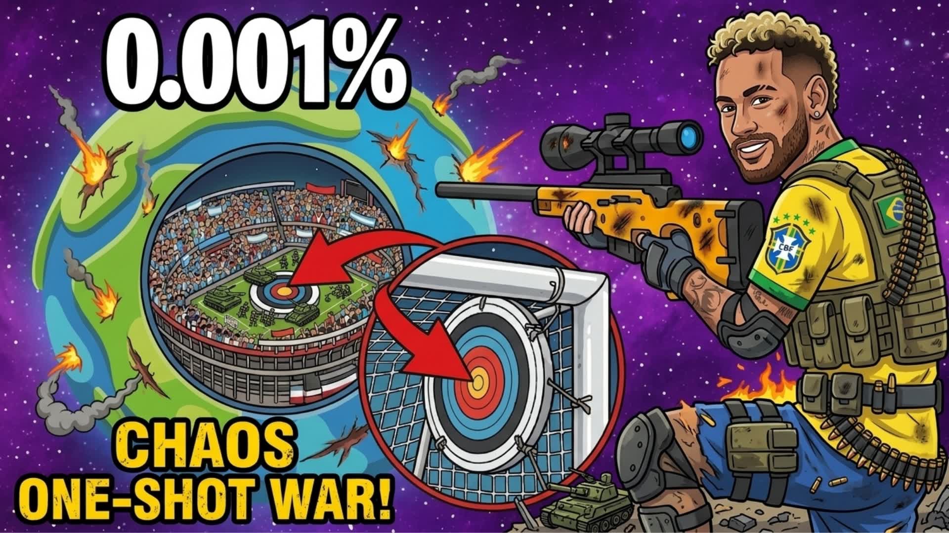 🎯CRAZY WC ONESHOT WAR💥