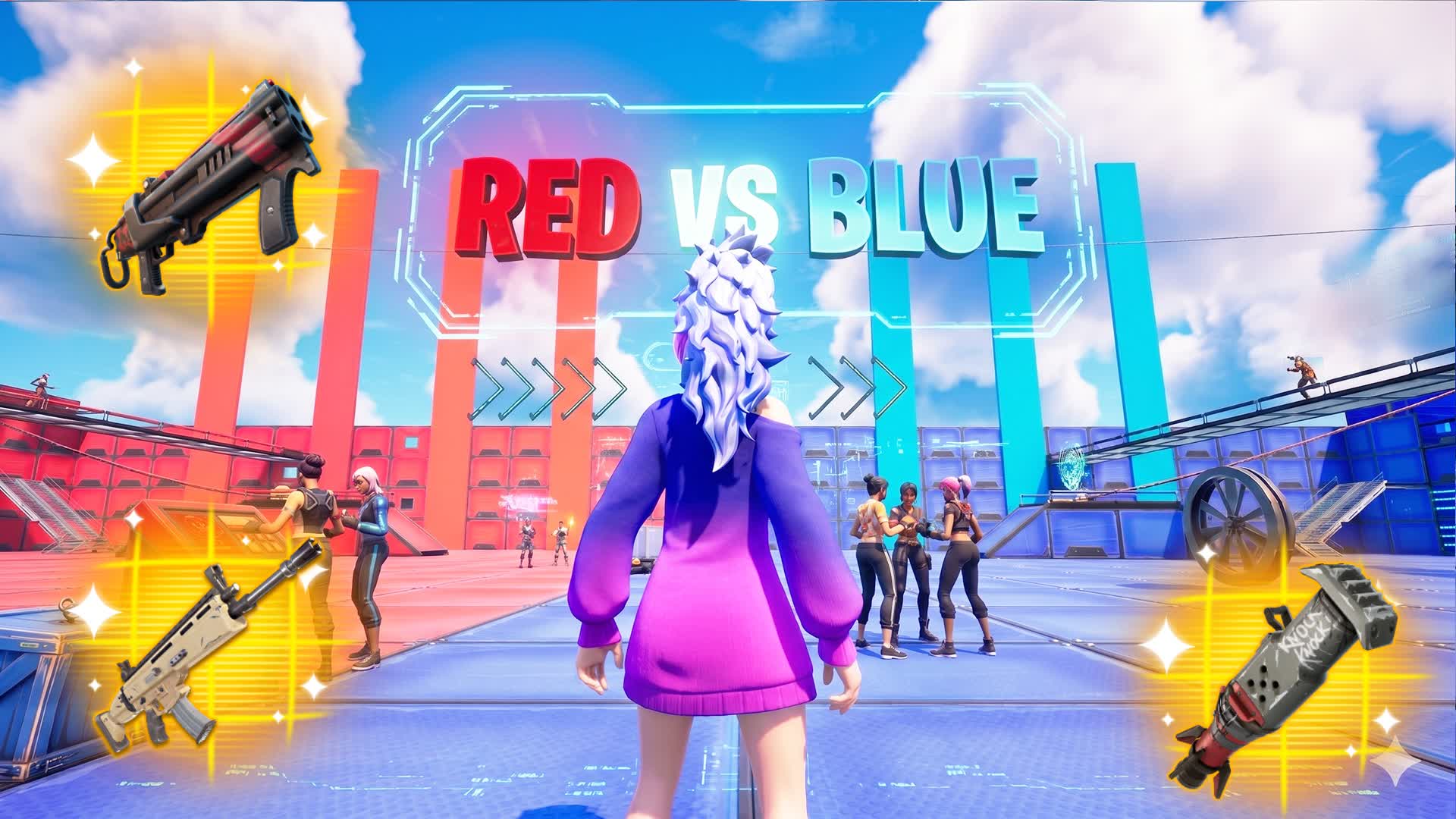 mega red vs blue super 67