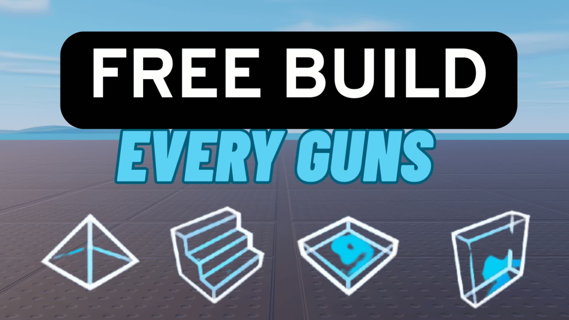 1v1 Free Build ( Every Gun )