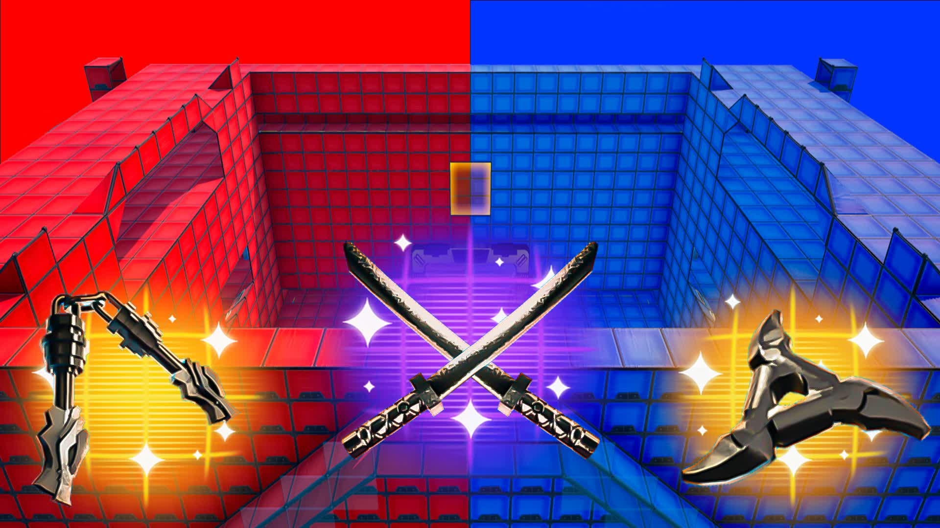 BRICK CRAZY RED VS BLUE
