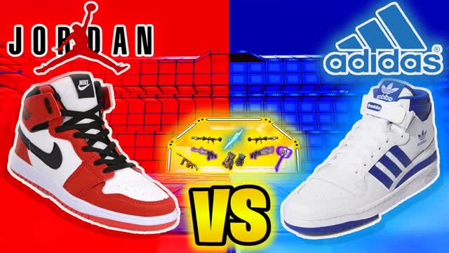 đ” YEEZY VS JORDAN đŽ RED VS BLUE