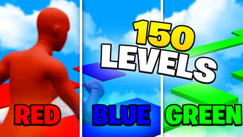 🌈RAINBOW EASY PARKOUR🌈
