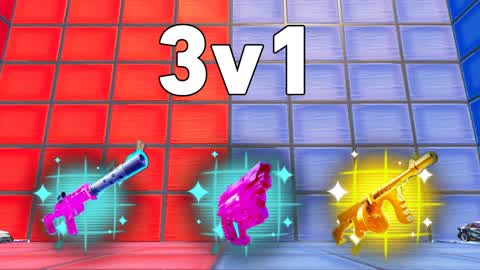 CRAZY RED VS BLUE 🔴🔵 3V1