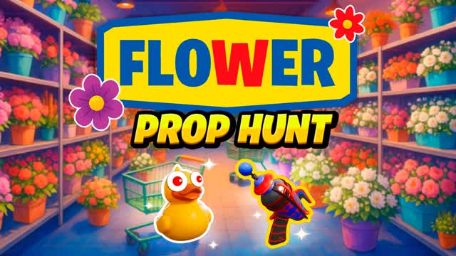 FLOWER STORE PROP HUNT 🛒
