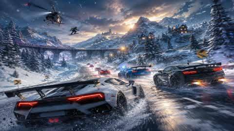 ❄️WINTER CITY DRIVE❄️