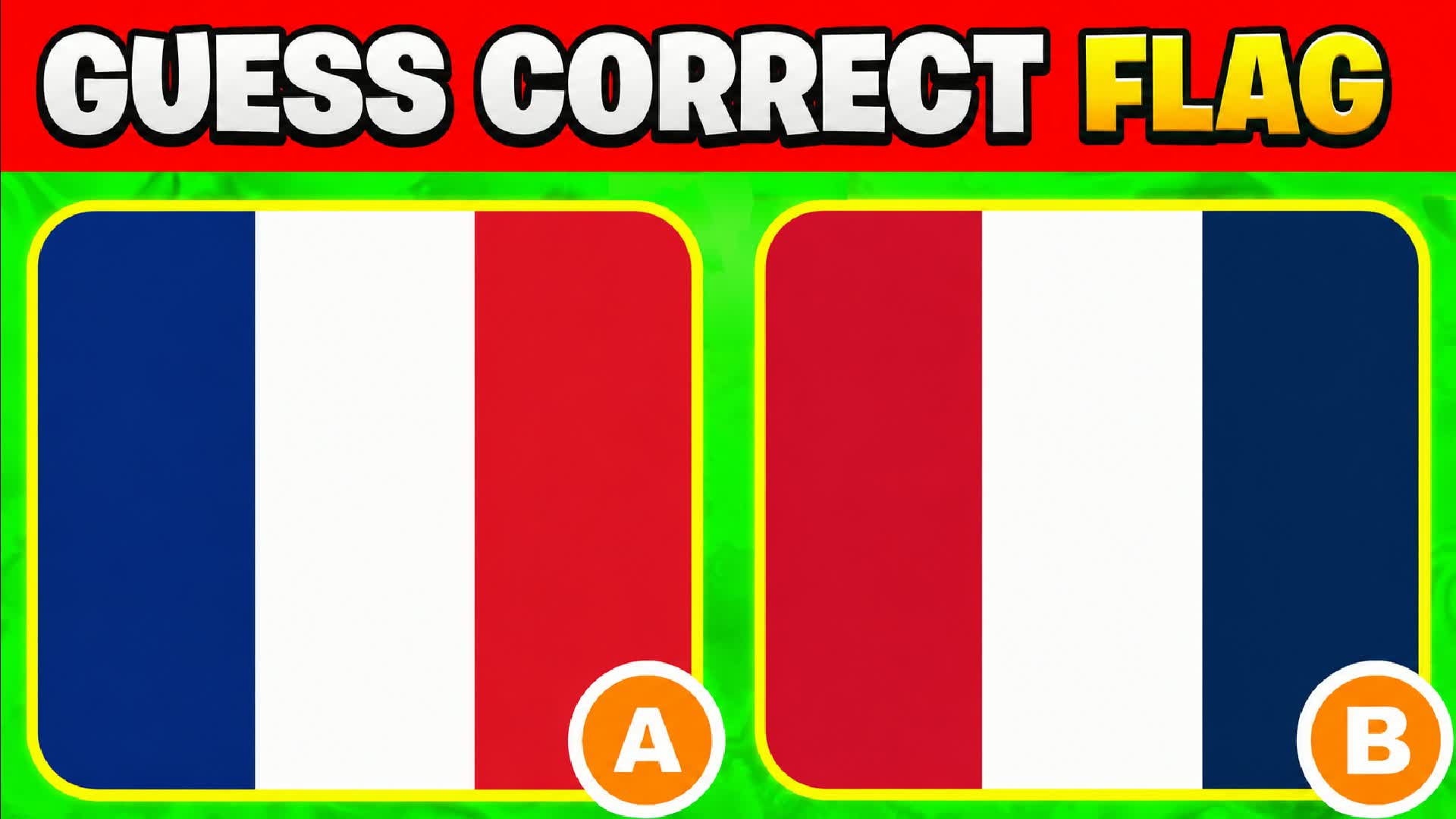 GUESS FLAG 🔎 PARKOUR OBBY MINIGAME🌈