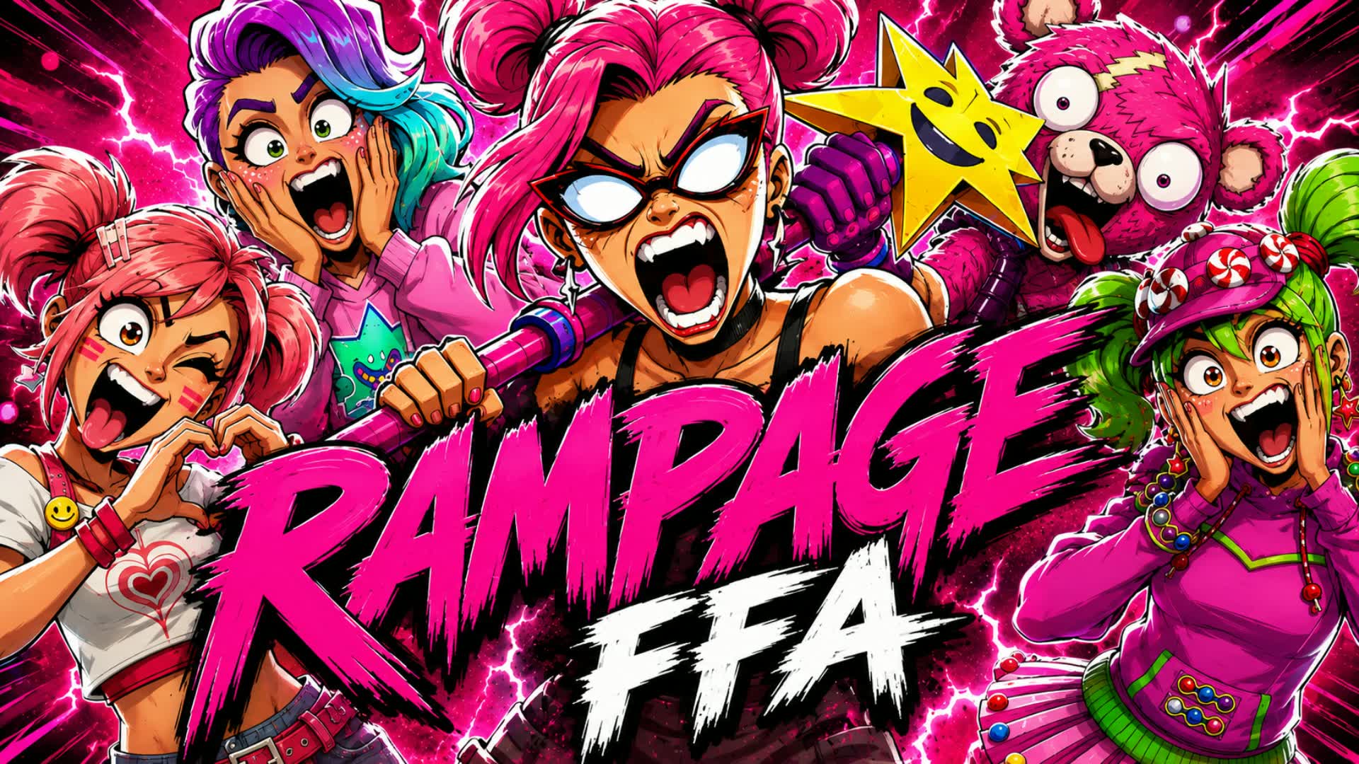 RAMPAGE FFA - RANDOM WEAPONS