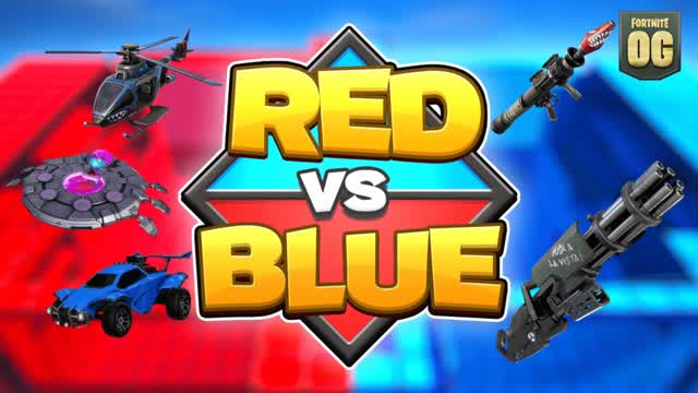 MEGA RED VS BLUE!🔴🔵