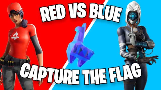 đŽ RED VS BLUE CAPTURE THE FLAG đ”