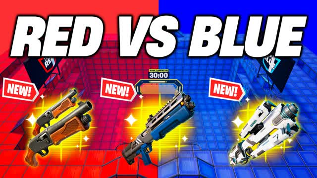 RED VS BLUE NEW WEAPONS 🔴🔵