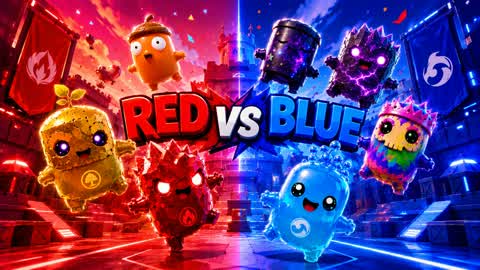 🌟 RED vs BLUE Action Heroes Arena 🌈