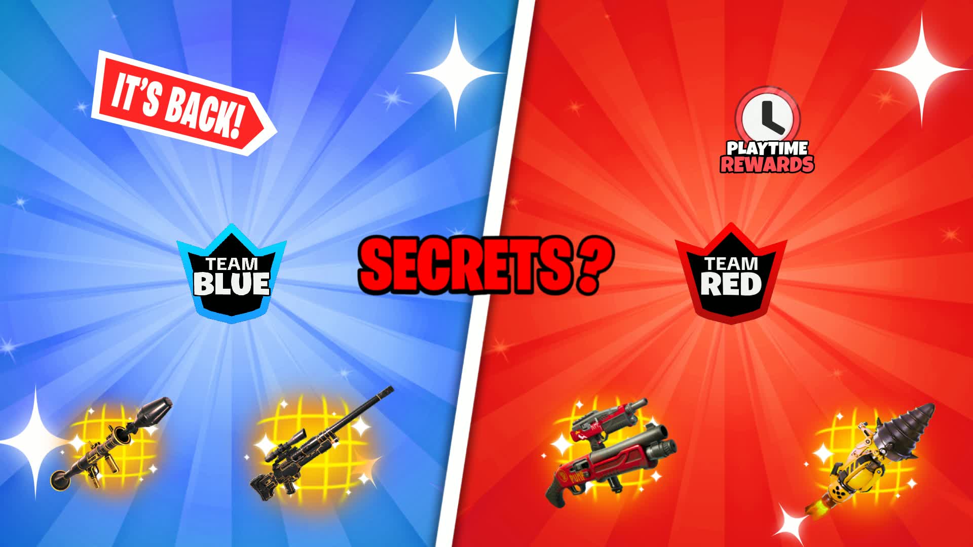STANDART RED VS BLUE 🔴🔵