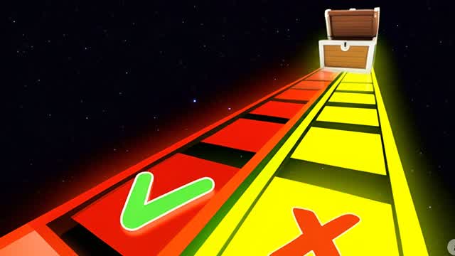 CRAZY GLASS BRIDGE 👑SQUID GAME PARKOUR
