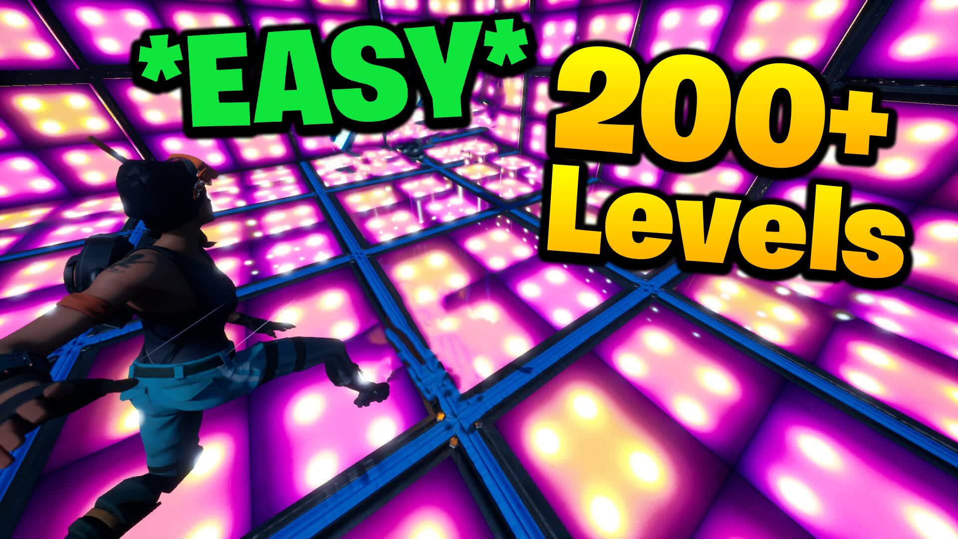 200+ LEVEL NEON PARKOUR