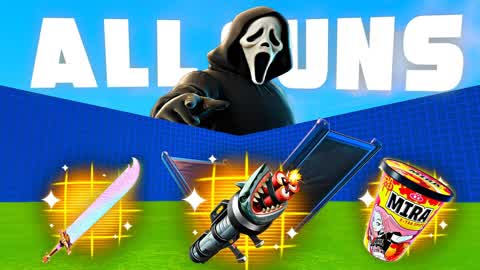 ALL GUNS & RIDES 1V1 - BRAINROT ALL GUNS