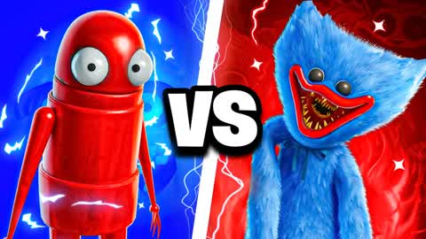 ROBOT VS WUGGY KPOP RED VS BLUE🔵🔴