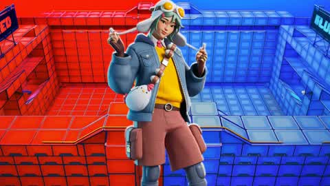 Epic Red vs Blue Battle 🔴🔵