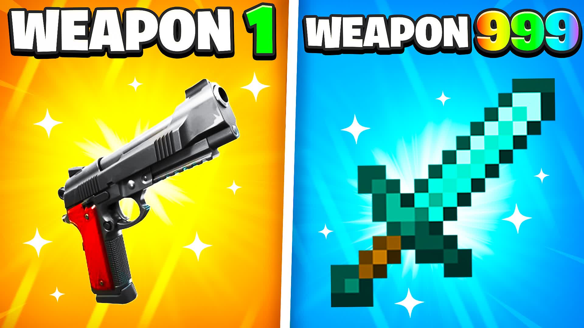 MINECRAFT GUN GAME ONE SHOT ⭐