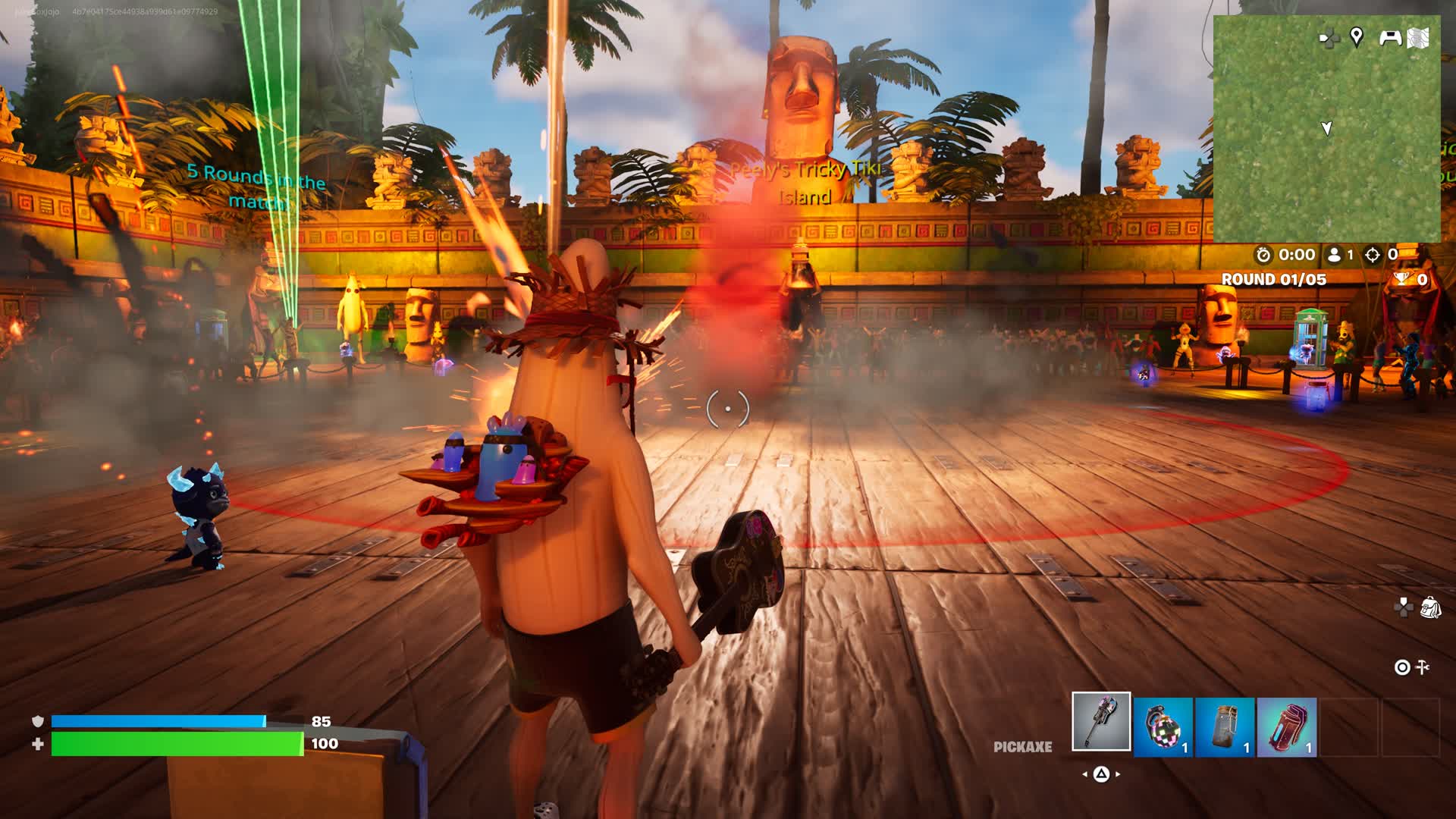 ピーリーのトリッキーなティキアイランド