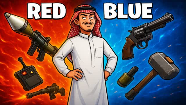red vs blue Arab