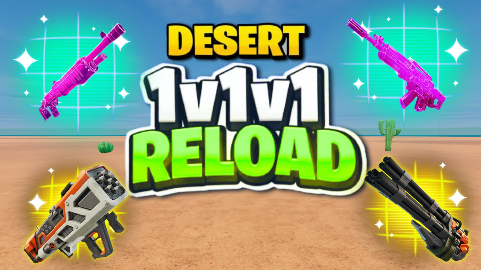 DESERT 1v1v1 Reload Free For all