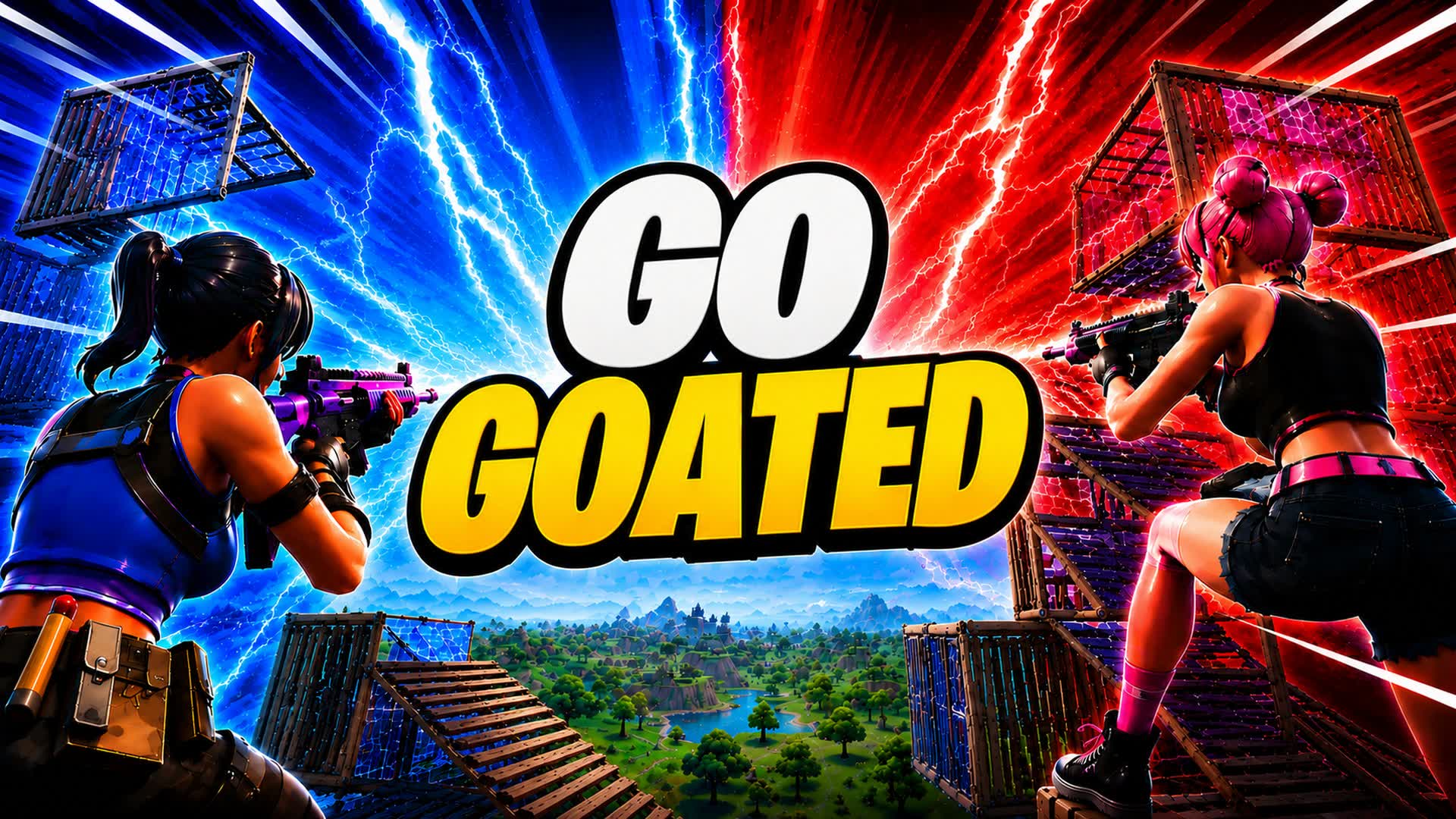 GO GOATED 1V1 ALL GUNS