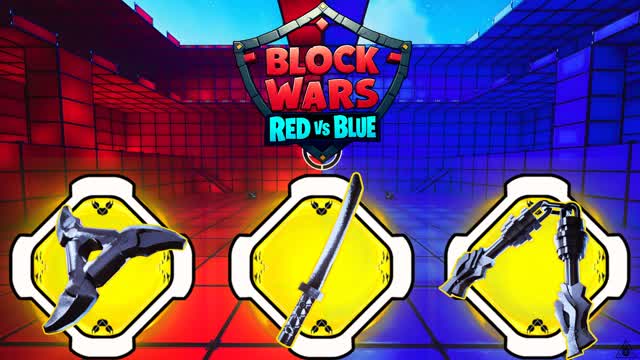Block Wars Red vs Blue
