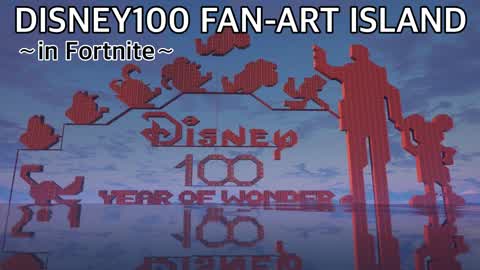 DISNEY 100 FAN-ART ISLAND