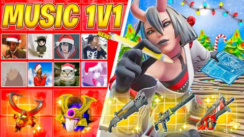🏆BEST MUSIC 1V1✨  [100+ SONGS]