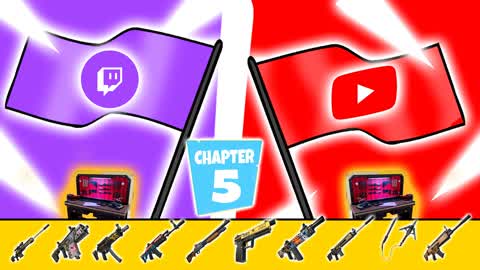 Youtube vs Twich Capture The Flag🚩