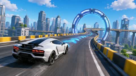 🚗 SKYSPRINT CITY CAR DRIVE 🚗