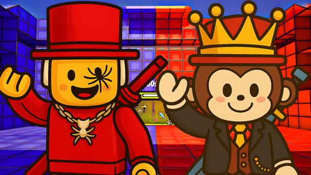 MEGA RED VS BLUE🔴🔵JANDEL VS SAMMY